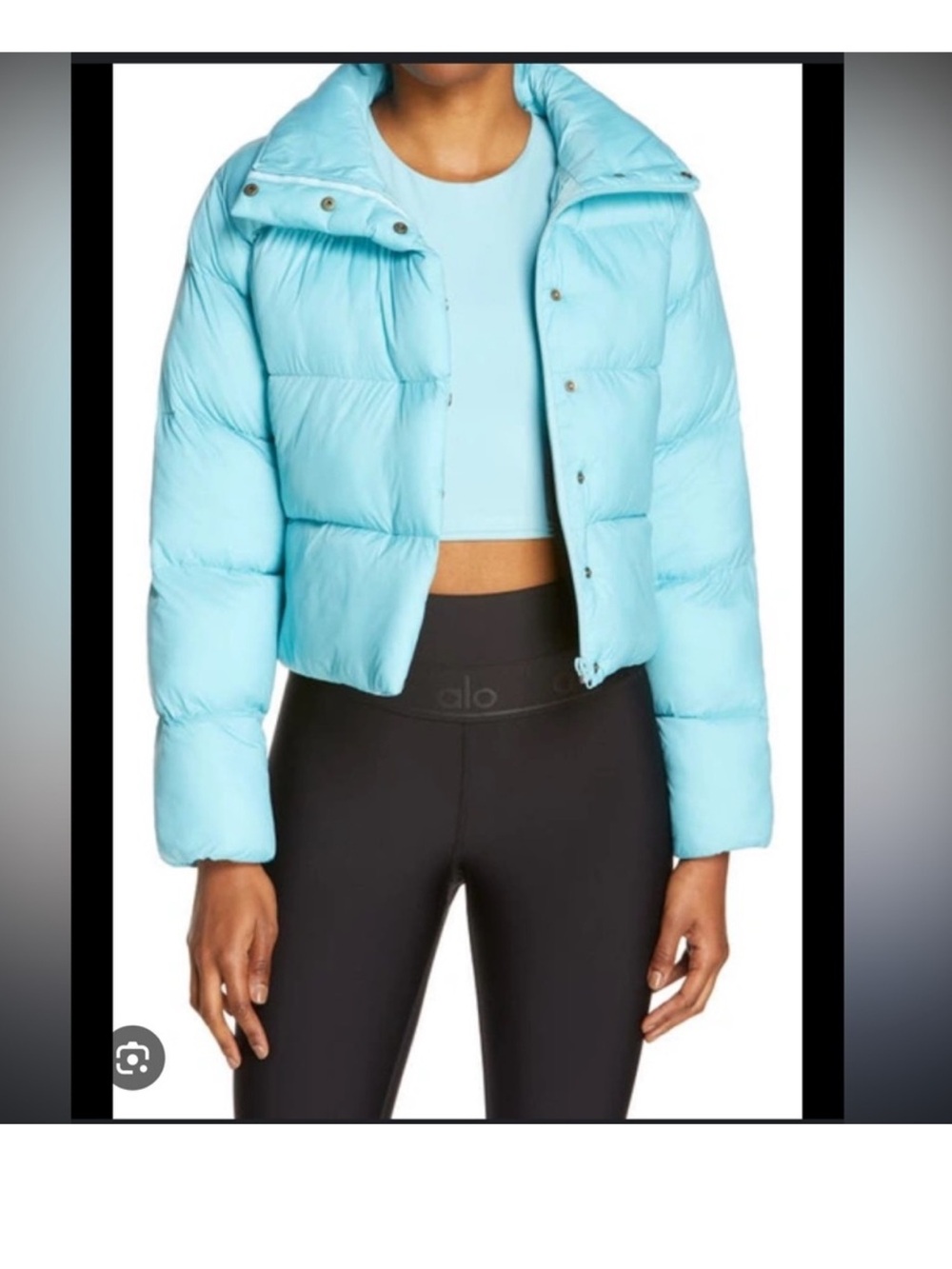 Alo Yoga Cropped Puffer Jacket